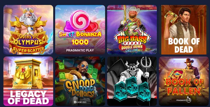 BoomerangBet Casino games