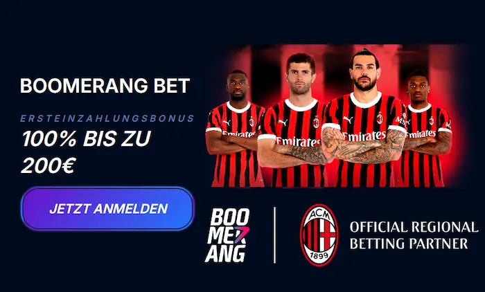 BoomerangBet Casino bonus